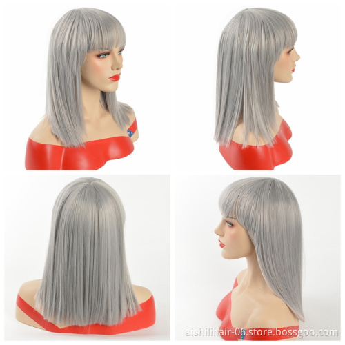 AiShiLi Hair Wholesale  cheap synthetic cosplay wigs heat resistant hair